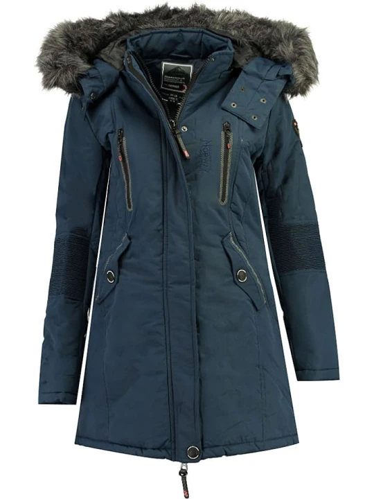 Zdjęcie produktu Geographical Norway Parka "Coraly" w kolorze granatowym rozmiar: M