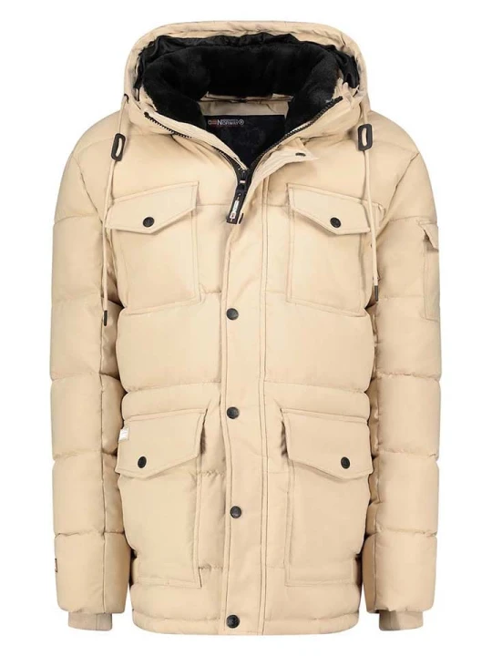 Zdjęcie produktu Geographical Norway Parka "Corlas" w kolorze beżowym rozmiar: L