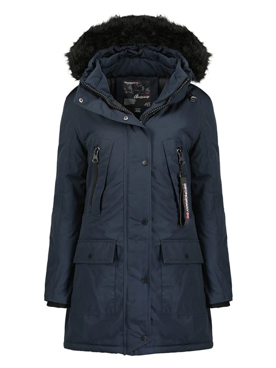 Zdjęcie produktu Geographical Norway Parka "Corta" w kolorze granatowym rozmiar: M
