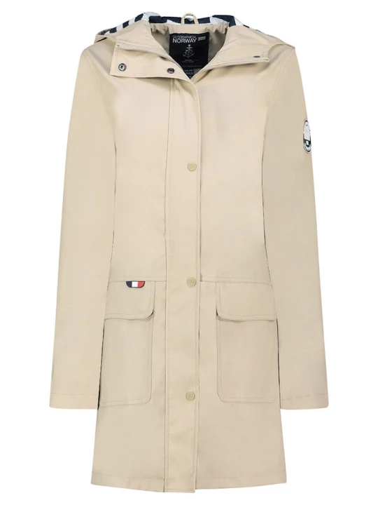 Zdjęcie produktu Geographical Norway Parka "Curieuse" w kolorze beżowym rozmiar: S