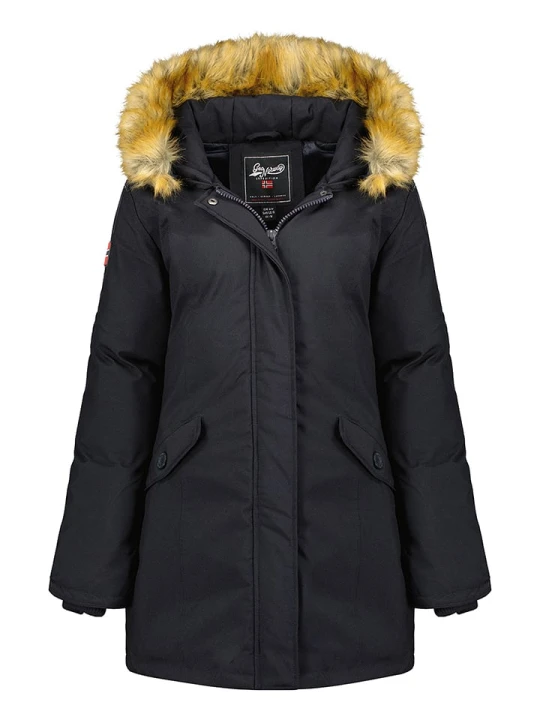 Zdjęcie produktu Geographical Norway Parka "Dinasty" w kolorze czarnym rozmiar: XXL