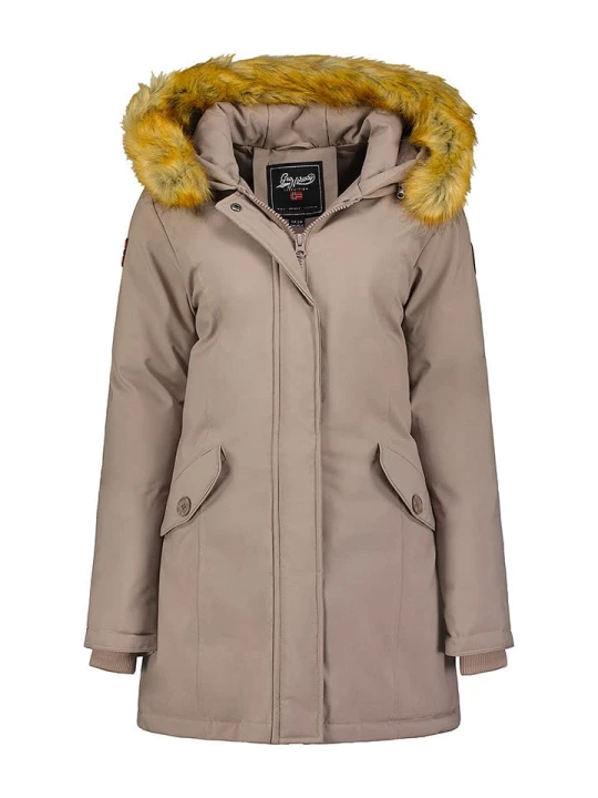 Zdjęcie produktu Geographical Norway Parka "Dinasty" w kolorze szarobrązowym rozmiar: M