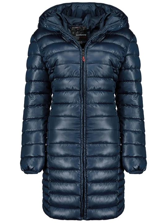 Zdjęcie produktu Geographical Norway Płaszcz pikowany "Annecy" w kolorze granatowym rozmiar: S