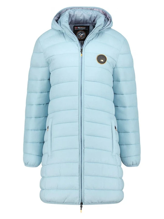 Zdjęcie produktu Geographical Norway Płaszcz pikowany "Atikamap" w kolorze błękitnym rozmiar: XXL