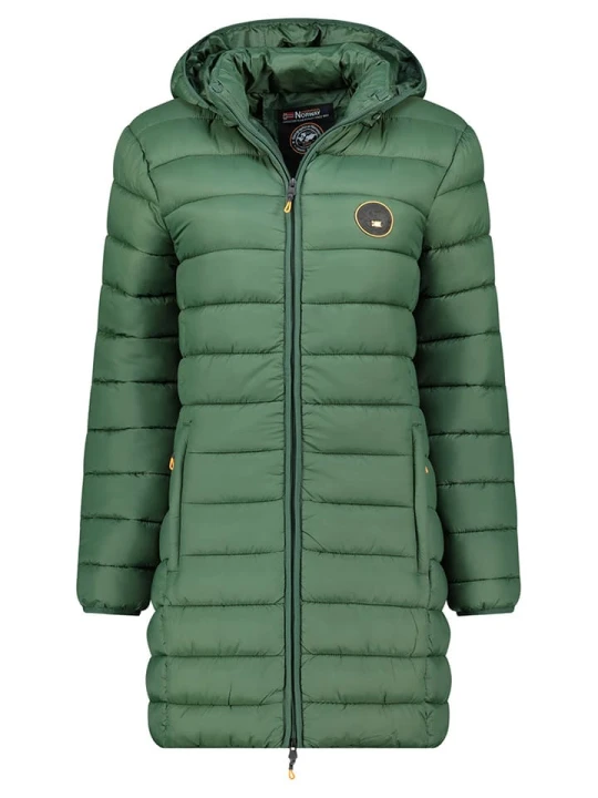 Zdjęcie produktu Geographical Norway Płaszcz pikowany "Atikamap" w kolorze zielonym rozmiar: XXL