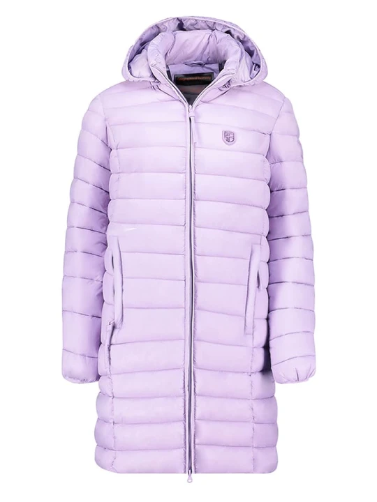 Zdjęcie produktu Geographical Norway Płaszcz pikowany "Atikotal" w kolorze fioletowym rozmiar: S