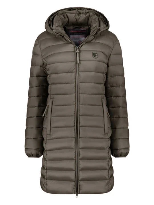 Zdjęcie produktu Geographical Norway Płaszcz pikowany "Atikotal" w kolorze khaki rozmiar: L