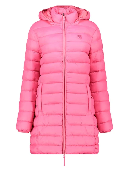 Zdjęcie produktu Geographical Norway Płaszcz pikowany "Atikotal" w kolorze różowym rozmiar: L