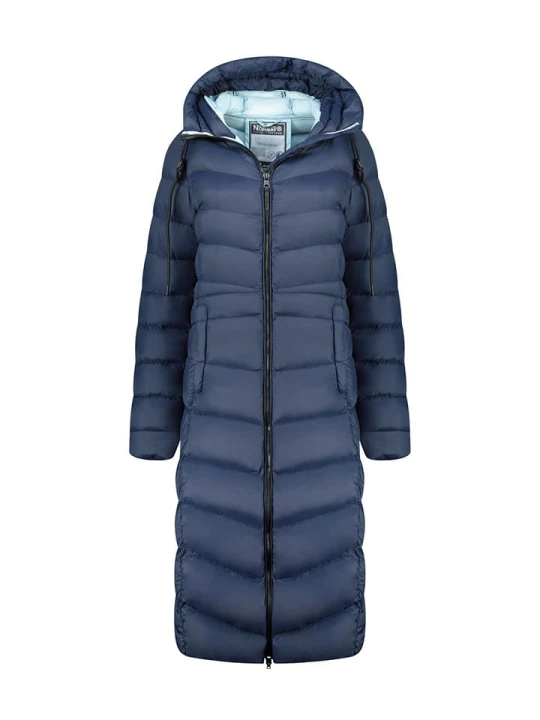 Zdjęcie produktu Geographical Norway Płaszcz pikowany "Berangere" w kolorze granatowym rozmiar: 128