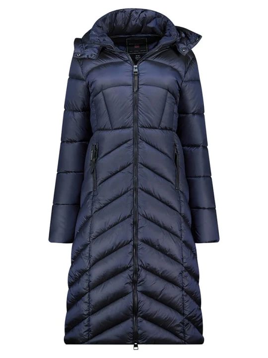 Zdjęcie produktu Geographical Norway Płaszcz pikowany "Blanche" w kolorze granatowym rozmiar: XL