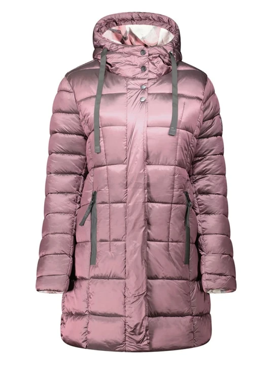 Zdjęcie produktu Geographical Norway Płaszcz pikowany "Bulli" w kolorze fioletowym rozmiar: XL