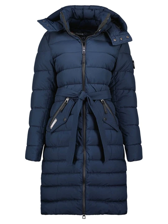Zdjęcie produktu Geographical Norway Płaszcz pikowany "Cabima" w kolorze granatowym rozmiar: 140