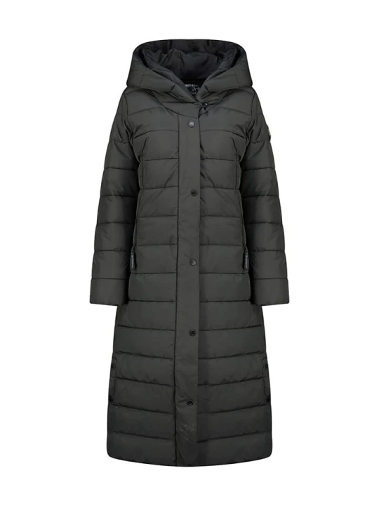 Zdjęcie produktu Geographical Norway Płaszcz pikowany "Constance" w kolorze czarnym rozmiar: 164