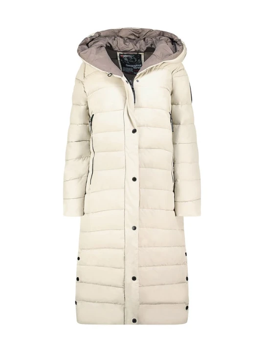 Zdjęcie produktu Geographical Norway Płaszcz pikowany "Constance" w kolorze kremowym rozmiar: 152