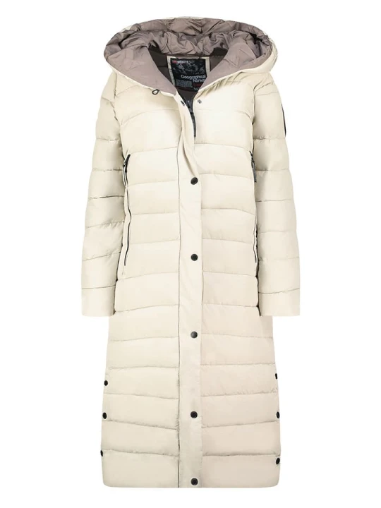 Zdjęcie produktu Geographical Norway Płaszcz pikowany w kolorze kremowym rozmiar: S