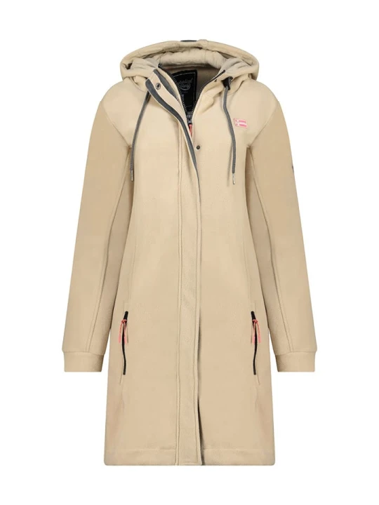 Zdjęcie produktu Geographical Norway Płaszcz polarowy "Timothe" w kolorze beżowym rozmiar: M