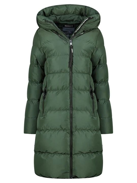Zdjęcie produktu Geographical Norway Płaszcz zimowy "April" w kolorze ciemnozielonym rozmiar: XL