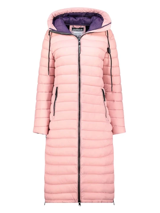 Zdjęcie produktu Geographical Norway Płaszcz zimowy "Azule" w kolorze jasnoróżowm rozmiar: XL