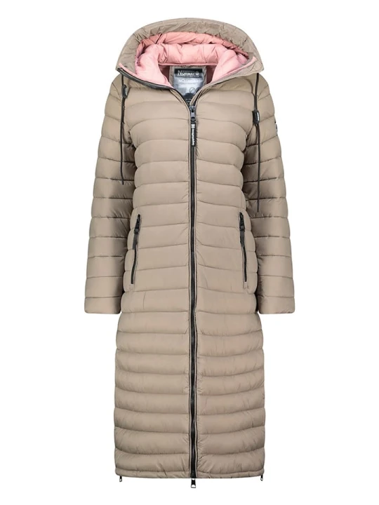 Zdjęcie produktu Geographical Norway Płaszcz zimowy "Azule" w kolorze szarobrązowym rozmiar: XL