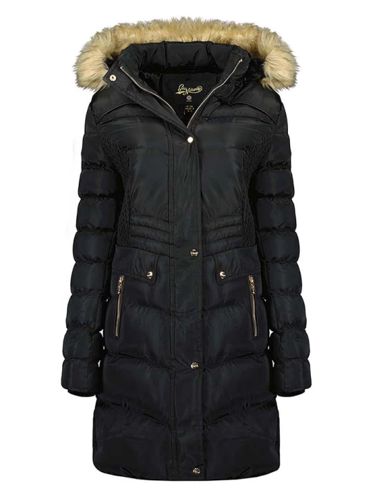 Zdjęcie produktu Geographical Norway Płaszcz zimowy "Badonna" w kolorze czarnym rozmiar: XXL