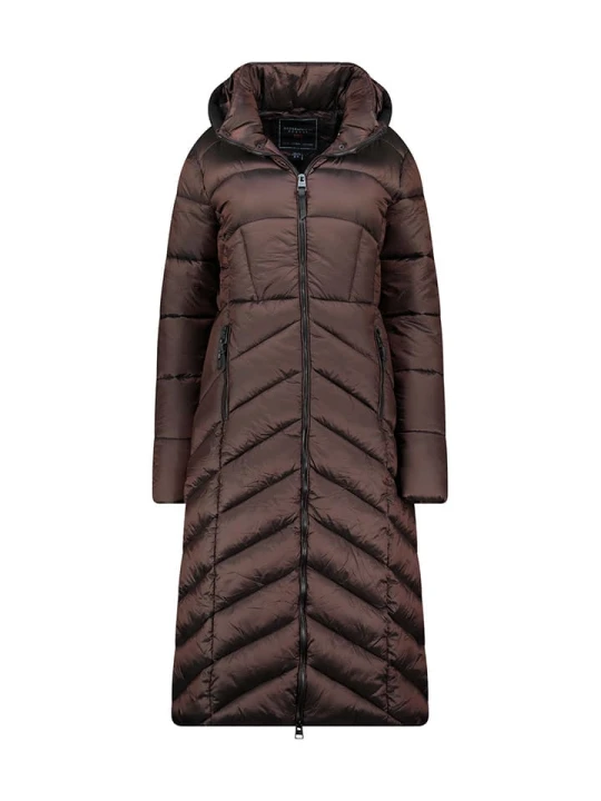 Zdjęcie produktu Geographical Norway Płaszcz zimowy "Blanche" w kolorze brązowym rozmiar: 3XL