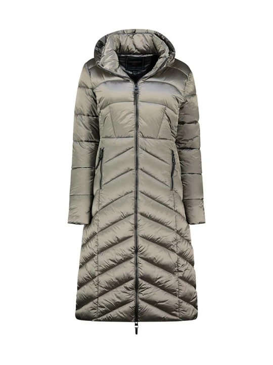 Zdjęcie produktu Geographical Norway Płaszcz zimowy "Blanche" w kolorze szarym rozmiar: XL