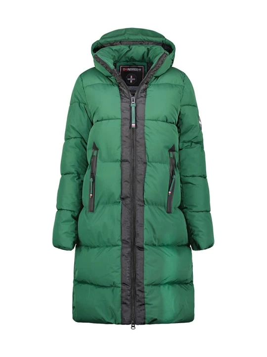 Zdjęcie produktu Geographical Norway Płaszcz zimowy "Bluma" w kolorze zielonym rozmiar: L