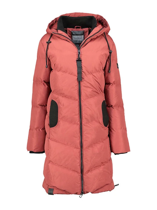 Zdjęcie produktu Geographical Norway Płaszcz zimowy "Bonus" w kolorze czerwonym rozmiar: XL