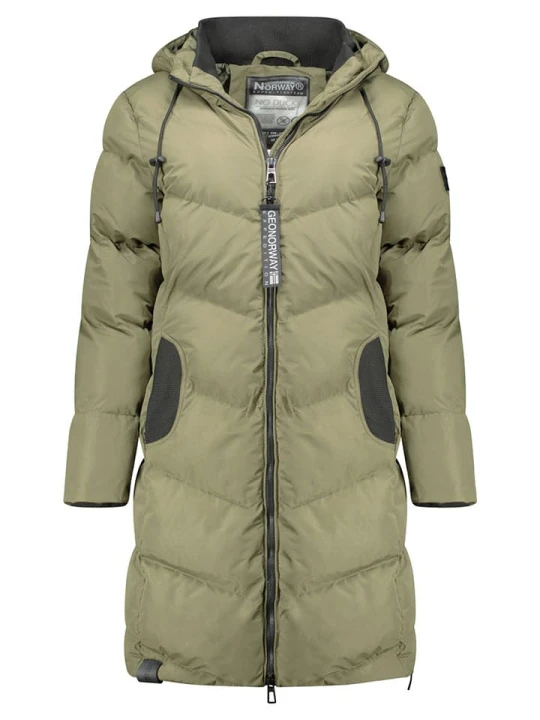 Zdjęcie produktu Geographical Norway Płaszcz zimowy "Bonus" w kolorze khaki rozmiar: XL