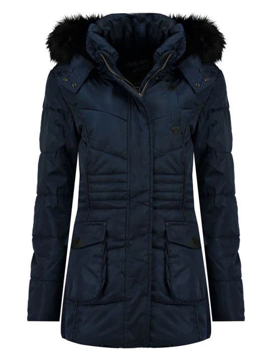 Zdjęcie produktu Geographical Norway Płaszcz zimowy "Bouvar" w kolorze granatowym rozmiar: 164