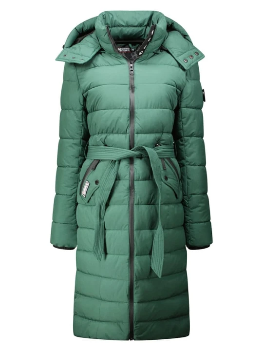 Zdjęcie produktu Geographical Norway Płaszcz zimowy "Cabima" w kolorze zielonym rozmiar: XXL