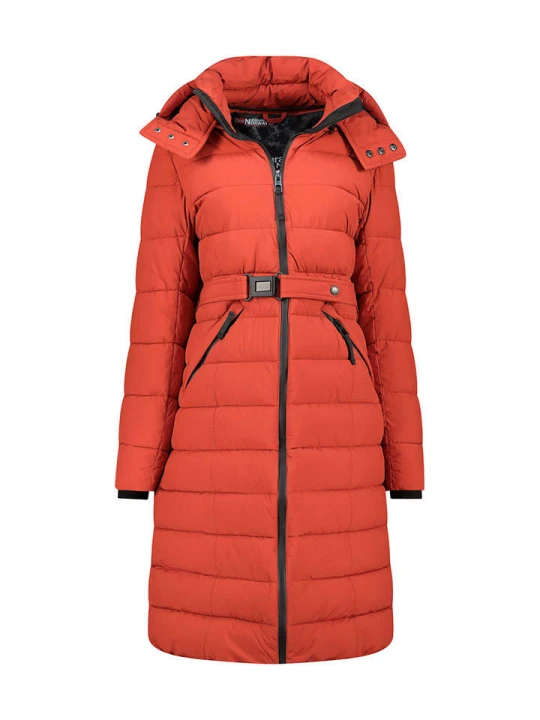 Zdjęcie produktu Geographical Norway Płaszcz zimowy "Cabimalimo" w kolorze brązowo-czerwonym rozmiar: L