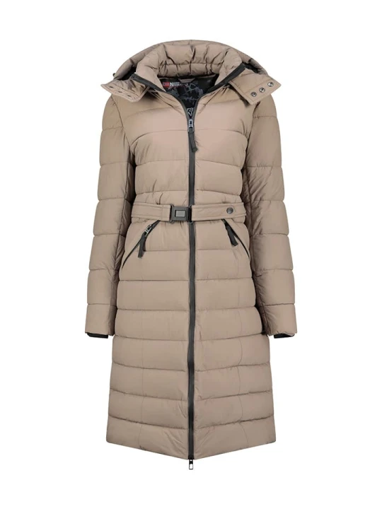 Zdjęcie produktu Geographical Norway Płaszcz zimowy "Cabimalimo" w kolorze szarobrązowym rozmiar: XL