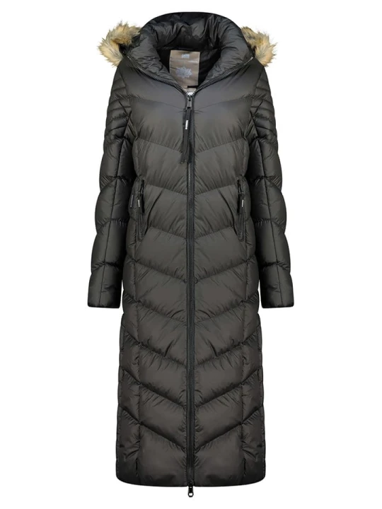 Zdjęcie produktu Geographical Norway Płaszcz zimowy "Capucine" w kolorze czarnym rozmiar: XL