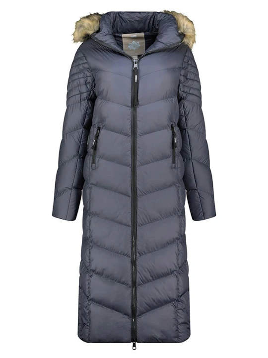 Zdjęcie produktu Geographical Norway Płaszcz zimowy "Capucine" w kolorze granatowym rozmiar: XL