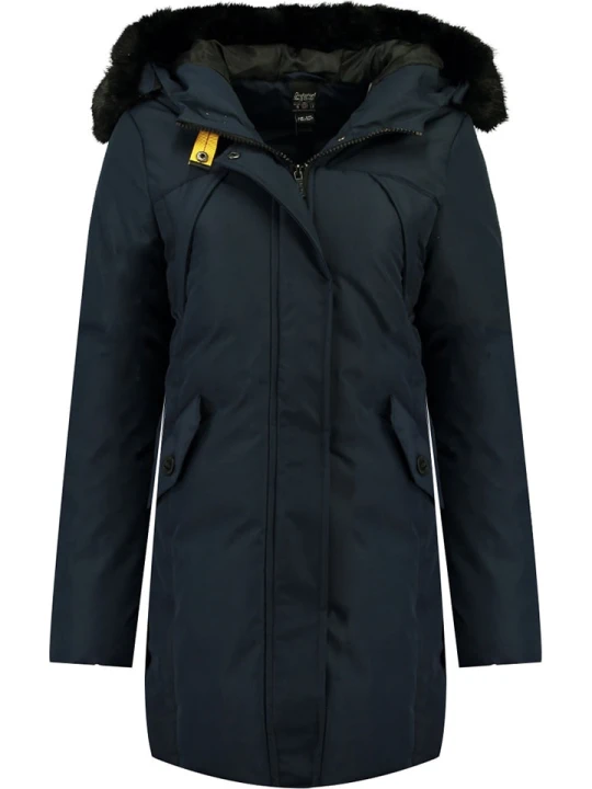 Zdjęcie produktu Geographical Norway Płaszcz zimowy "Cherifa" w kolorze granatowym rozmiar: XXL