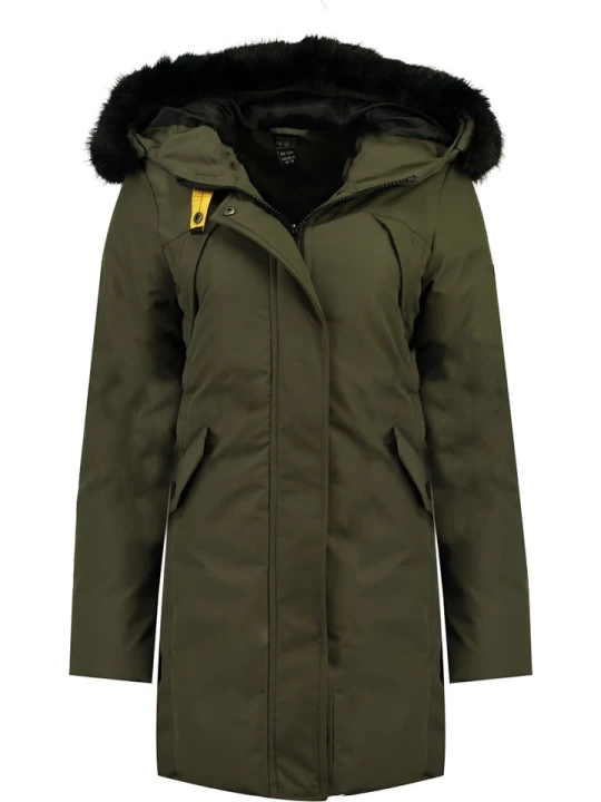Zdjęcie produktu Geographical Norway Płaszcz zimowy "Cherifa" w kolorze khaki rozmiar: M
