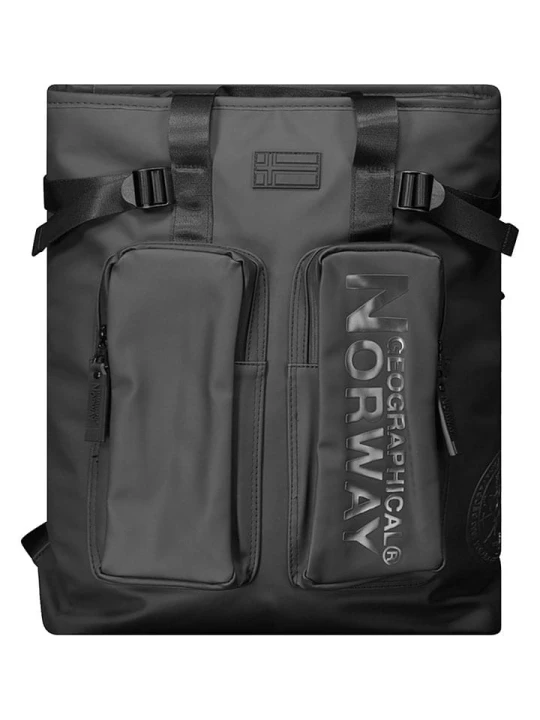 Zdjęcie produktu Geographical Norway Plecak "Sagacious" w kolorze czarnym - 32 x 52 cm rozmiar: onesize