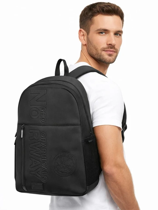 Zdjęcie produktu Geographical Norway Plecak "Sofortable" w kolorze czarnym - 30 x 40 x 12 cm rozmiar: onesize