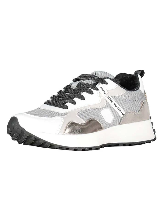 Zdjęcie produktu Geographical Norway Sneakersy "Osilver" w kolorze szarym rozmiar: 39