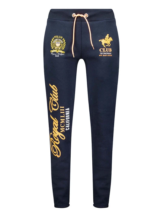 Zdjęcie produktu Geographical Norway Spodnie dresowe "Manille" w kolorze granatowym rozmiar: L