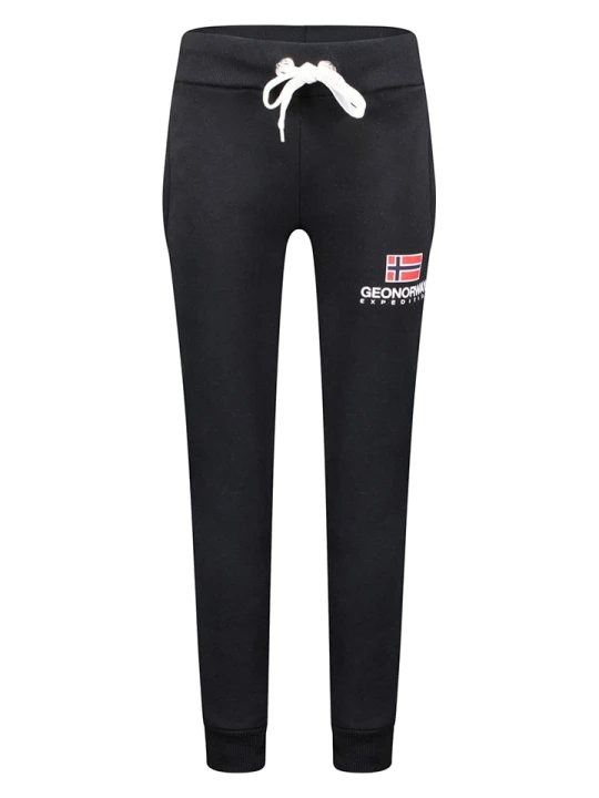 Zdjęcie produktu Geographical Norway Spodnie dresowe "Max" w kolorze czarnym rozmiar: XXL