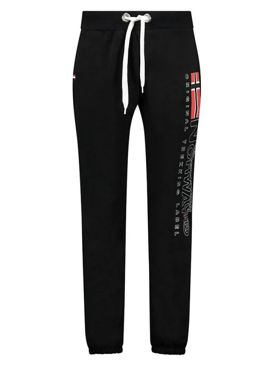 Zdjęcie produktu Geographical Norway Spodnie dresowe "Mogora" w kolorze czarnym rozmiar: XL