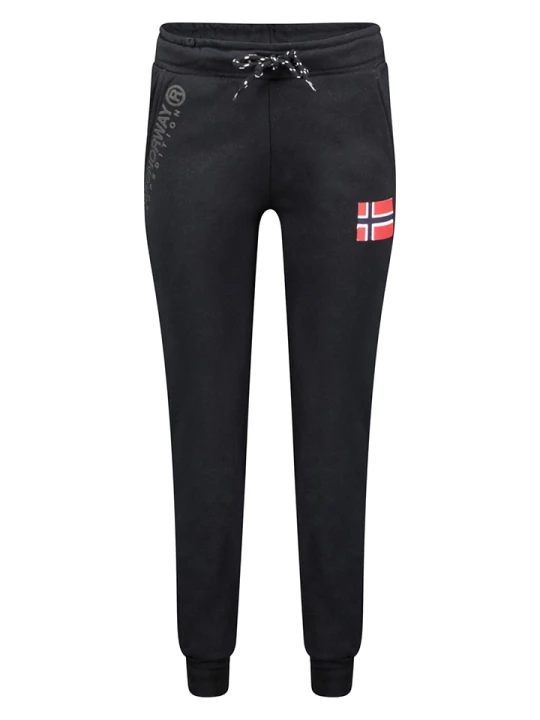 Zdjęcie produktu Geographical Norway Spodnie dresowe "Monbichon" w kolorze czarnym rozmiar: L
