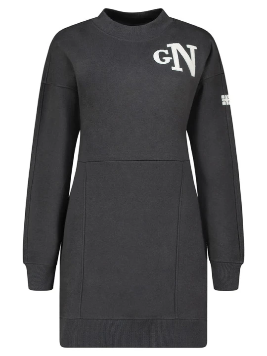 Zdjęcie produktu Geographical Norway Sukienka dresowa "Gardette" w kolorze antracytowym rozmiar: XL