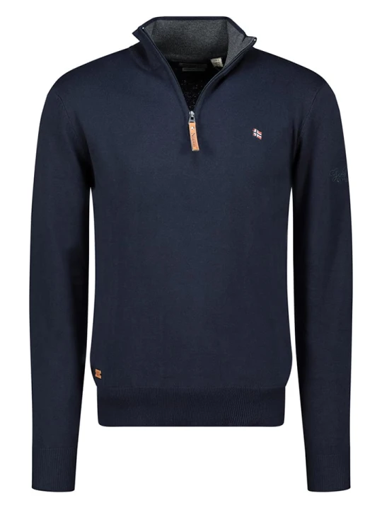 Zdjęcie produktu Geographical Norway Sweter "Fregate" w kolorze granatowym rozmiar: XL