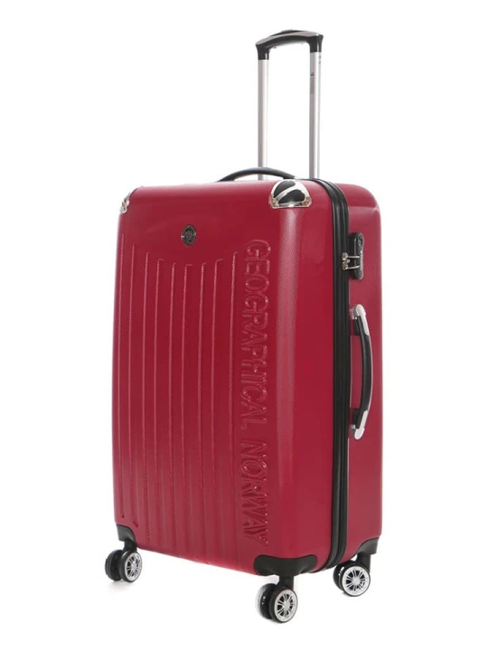 Zdjęcie produktu Geographical Norway Walizka "Softless" w kolorze czerwonym - 34 x 52 x 21 cm rozmiar: onesize