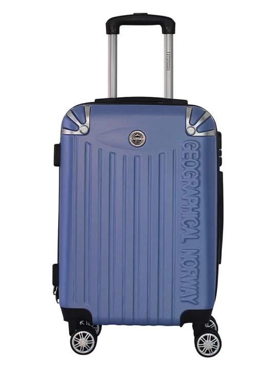 Zdjęcie produktu Geographical Norway Walizka "Softless" w kolorze niebieskim - 34 x 53 x 21 cm rozmiar: onesize