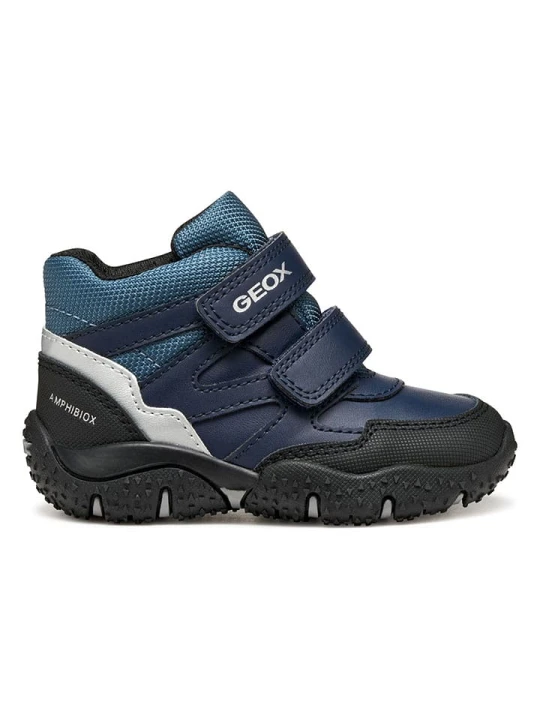 Zdjęcie produktu Geox Botki "Baltic" w kolorze granatowym rozmiar: 22