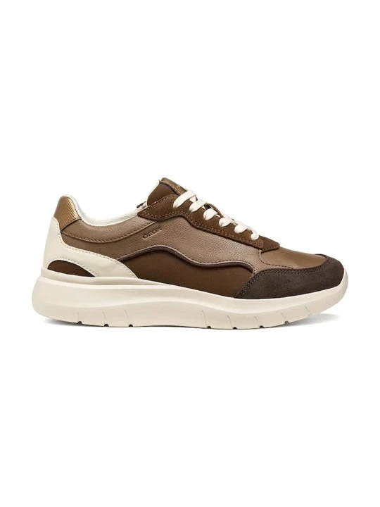 Zdjęcie produktu Geox D PLUMMERY sneakersy damskie brązowy